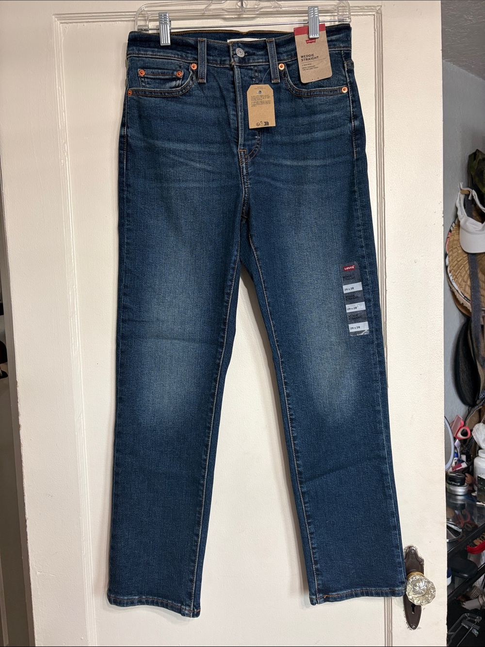 Levi's Indigo Blue Straight Leg Jeans